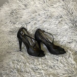 COPY - Steve Madden open toe black size 6